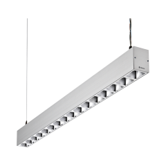 Glamox C80202423. Innenraumleuchten C80-P1690 50/50 AL G2 8000 HF 830 PRE C2,5 SM