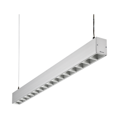 Glamox C80202447. Innenraumleuchten C80-P2810 50/50 AL G2 19000 DALI 830 PRE C2,5 WM