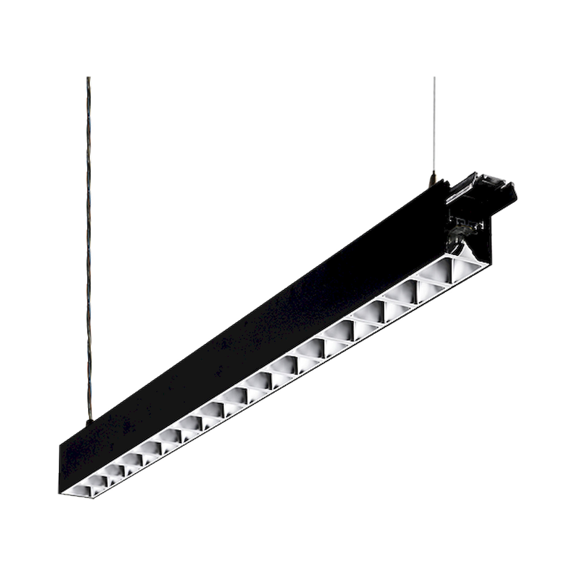 Glamox C80548670. Linear System Lighting C80-PR1402 50/50 BL G2 9700 HO DALI 840 REF