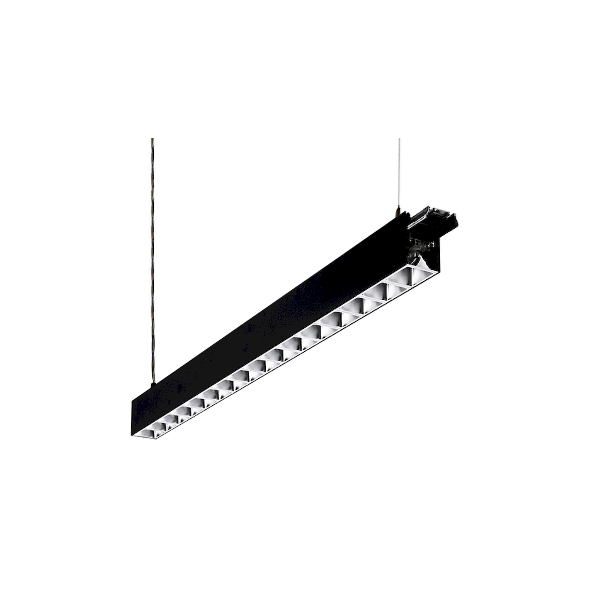 Glamox C80548637. Linear System Lighting C80-PR1402 30/70 BL G2 5000 MO DALI 840 REF