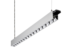 Glamox C80547937. Linear System Lighting C80-PR1402 30/70 AL G2 7300 HO DALI 840 REF