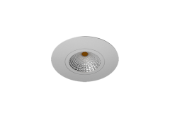 Glamox CML581375. Downlights CAMELEON-R65F WH IP54 800 DALI 840 38°