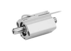 SMC CDQ2WA25-10DCMZ. C(D)Q2W, Compact Cylinder, Double Acting Double Rod w/Auto Switch Mounting Groove