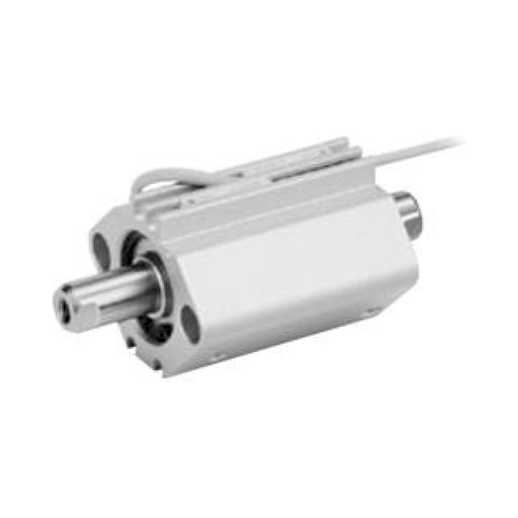 SMC CDQ2WA25-40DCZ. C(D)Q2W, Compact Cylinder, Double Acting Double Rod w/Auto Switch Mounting Groove