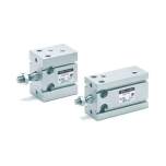 SMC CDUK25-25D. C(D)UK, Free Mount Cylinder, Non-rotating, Double Acting
