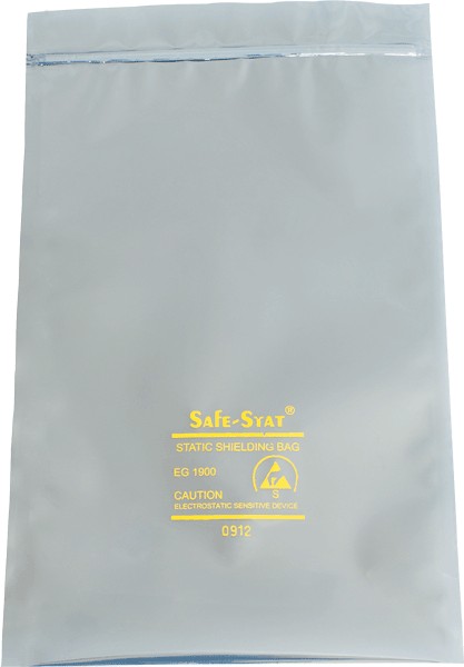Sachet de blindage ESD avec fermeture zip