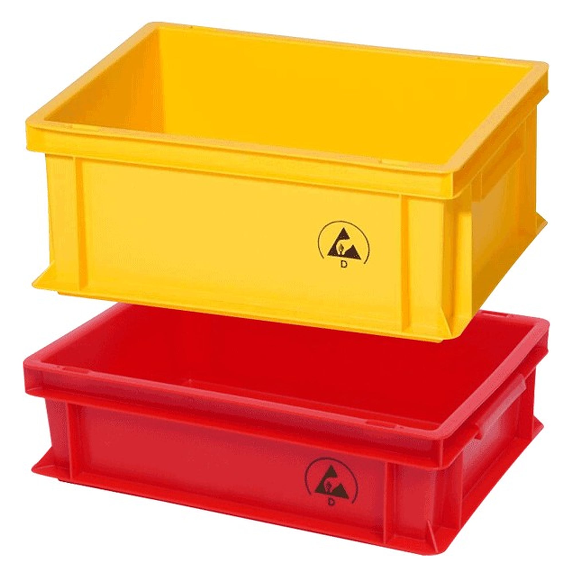Bac Euro ESD (rouge)