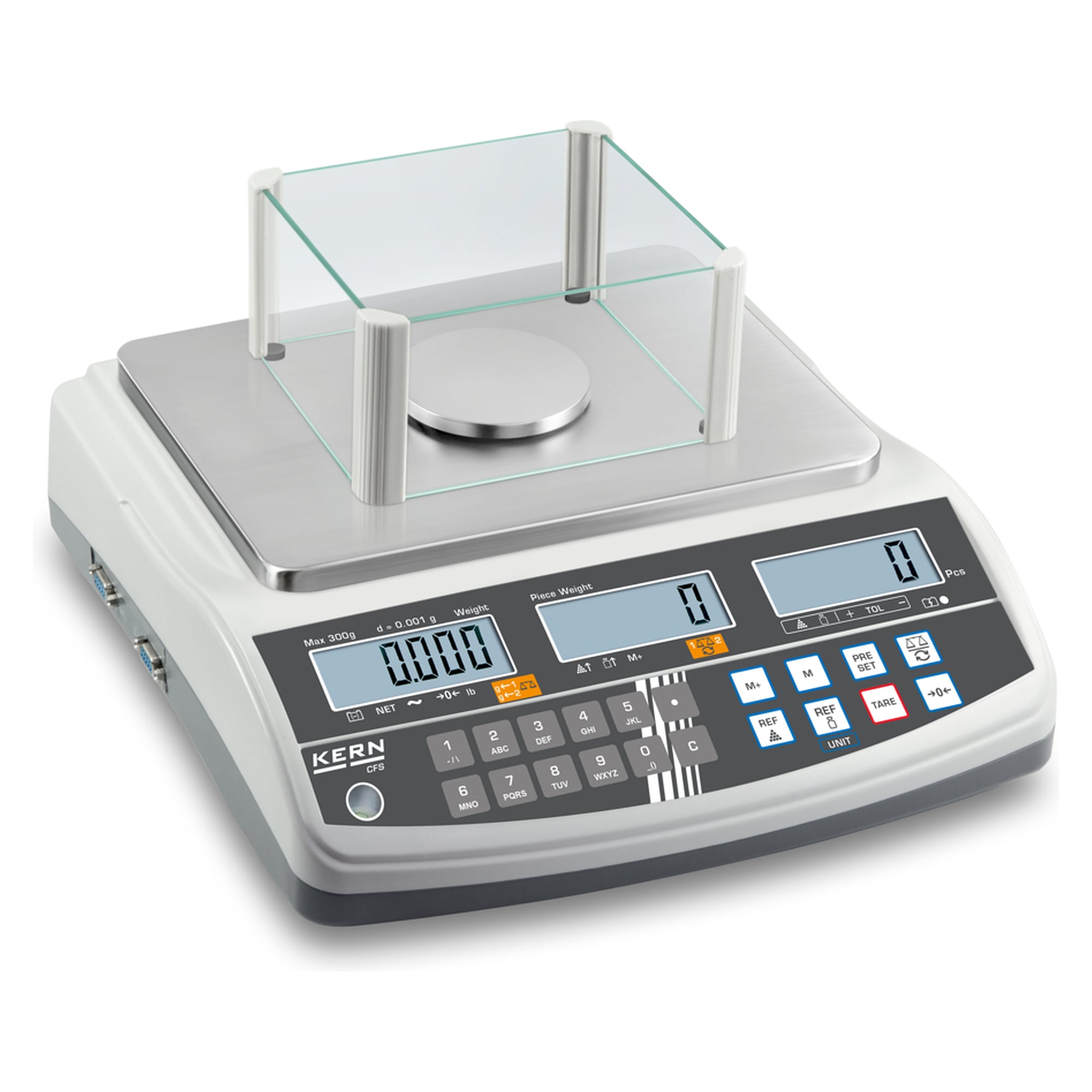 Zählwaage 300 g Ablesbarkeit 0,001 g - KERN CFS 300-3