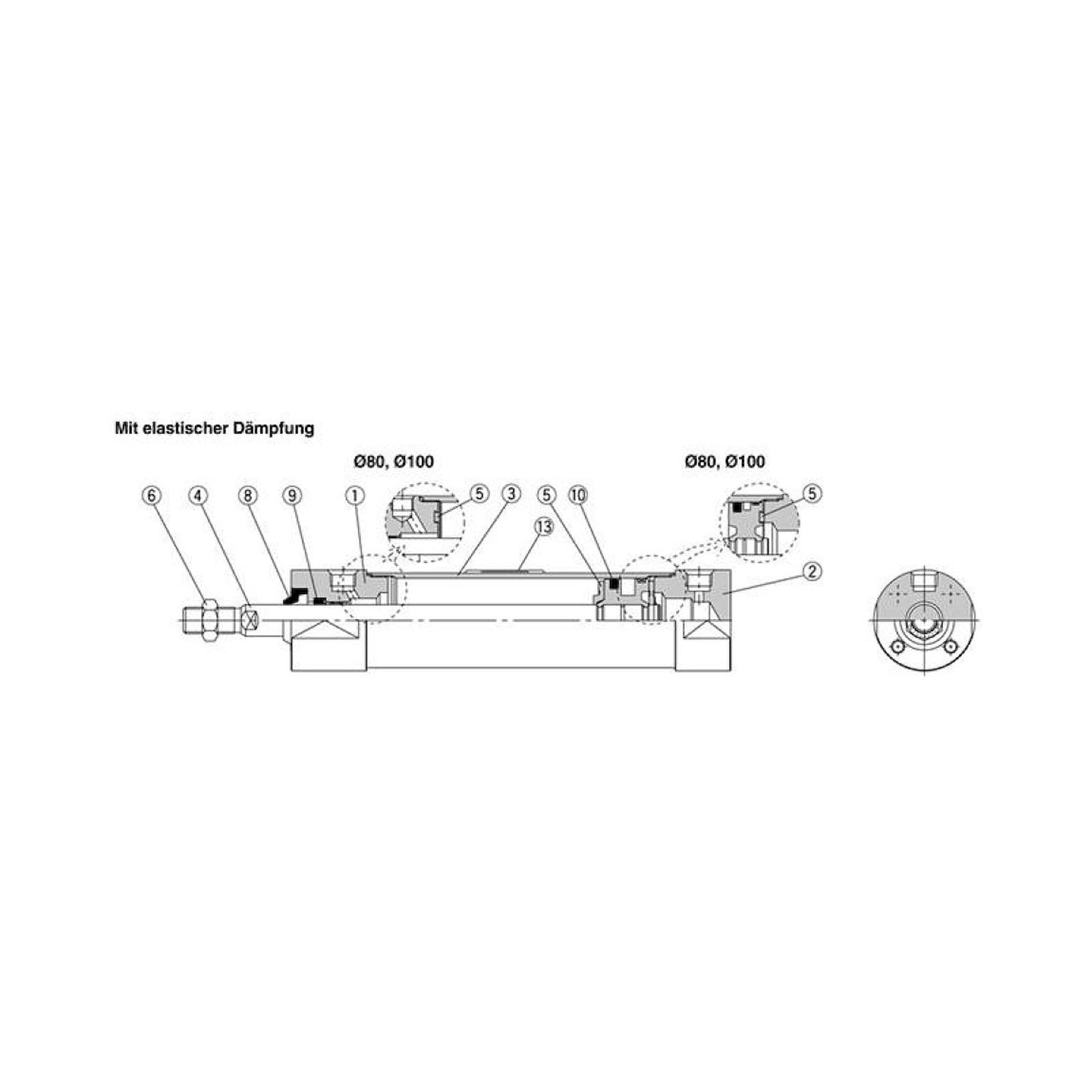 SMC CG5N25SV-PS. Service-Set