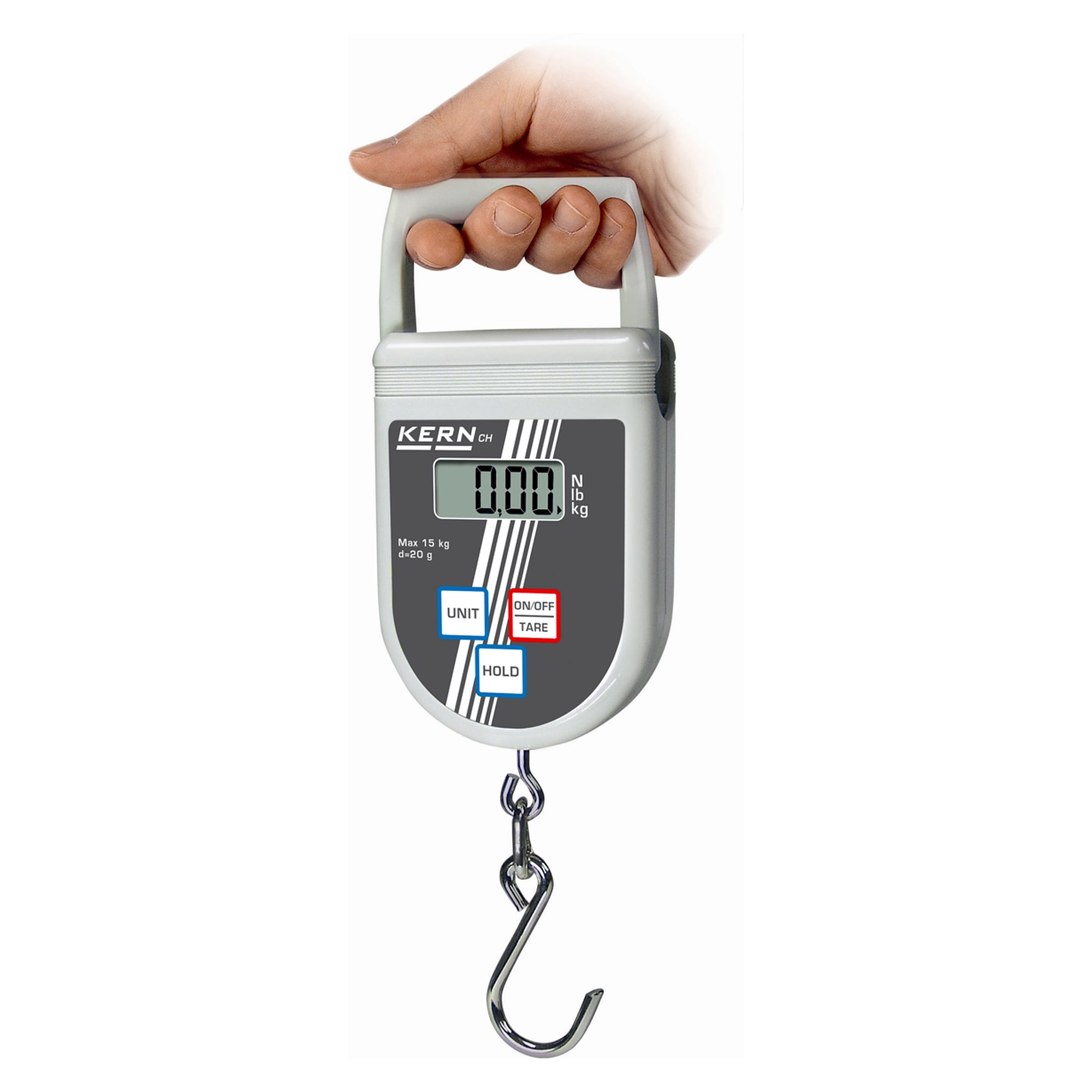 Hängewaage 50 kg Ablesbarkeit 0