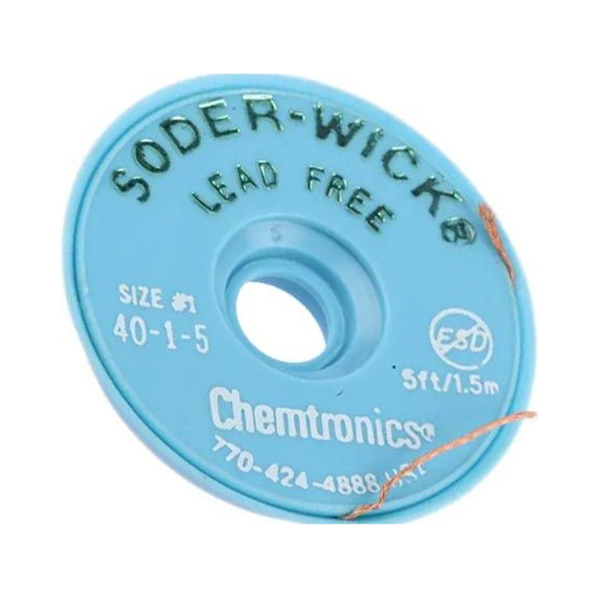 Chemtronics SW40-3-10. ESD-Entlötlitze, 2 mmx3 m