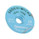 CHEMTRONICS SW40-3-10. ESD desoldering braid, 2 mm x 3 m