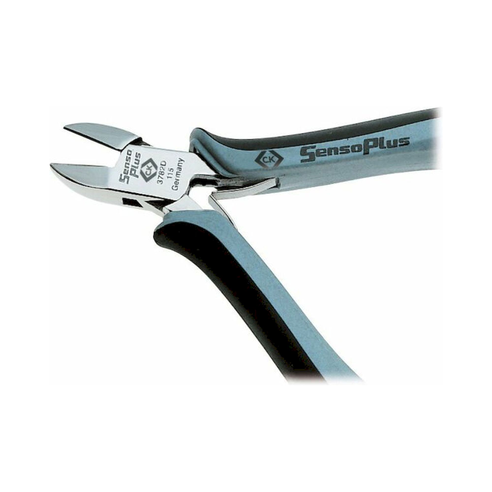 C.K T3782D 115. Sensoplus ESD side cutters with wire  holder, with bevel, 125 mm