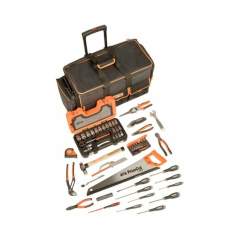 Bahco 4750FB2W-TS001. MRO-Werkzeugsatz in der Textiltasche auf Rädern