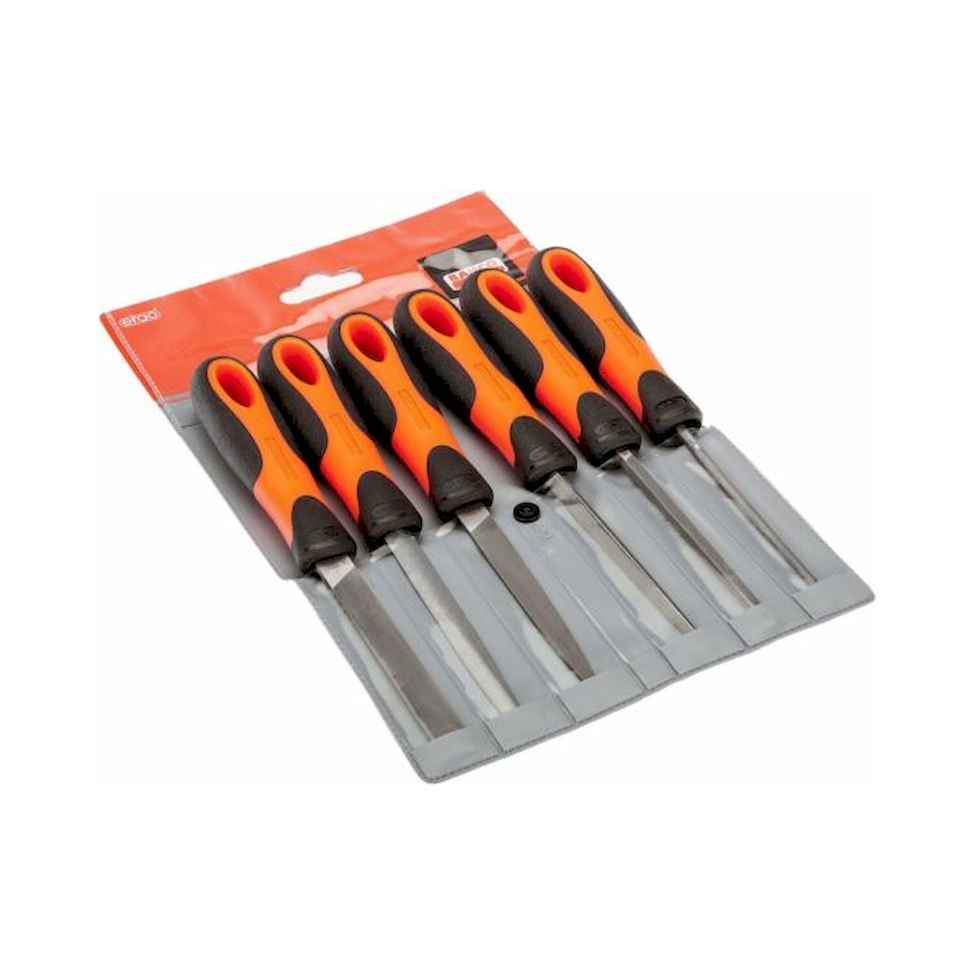 Bahco 1-476-04-3-2. ERGO™ Feilensatz, Schlicht 100 mm - 6-teilig