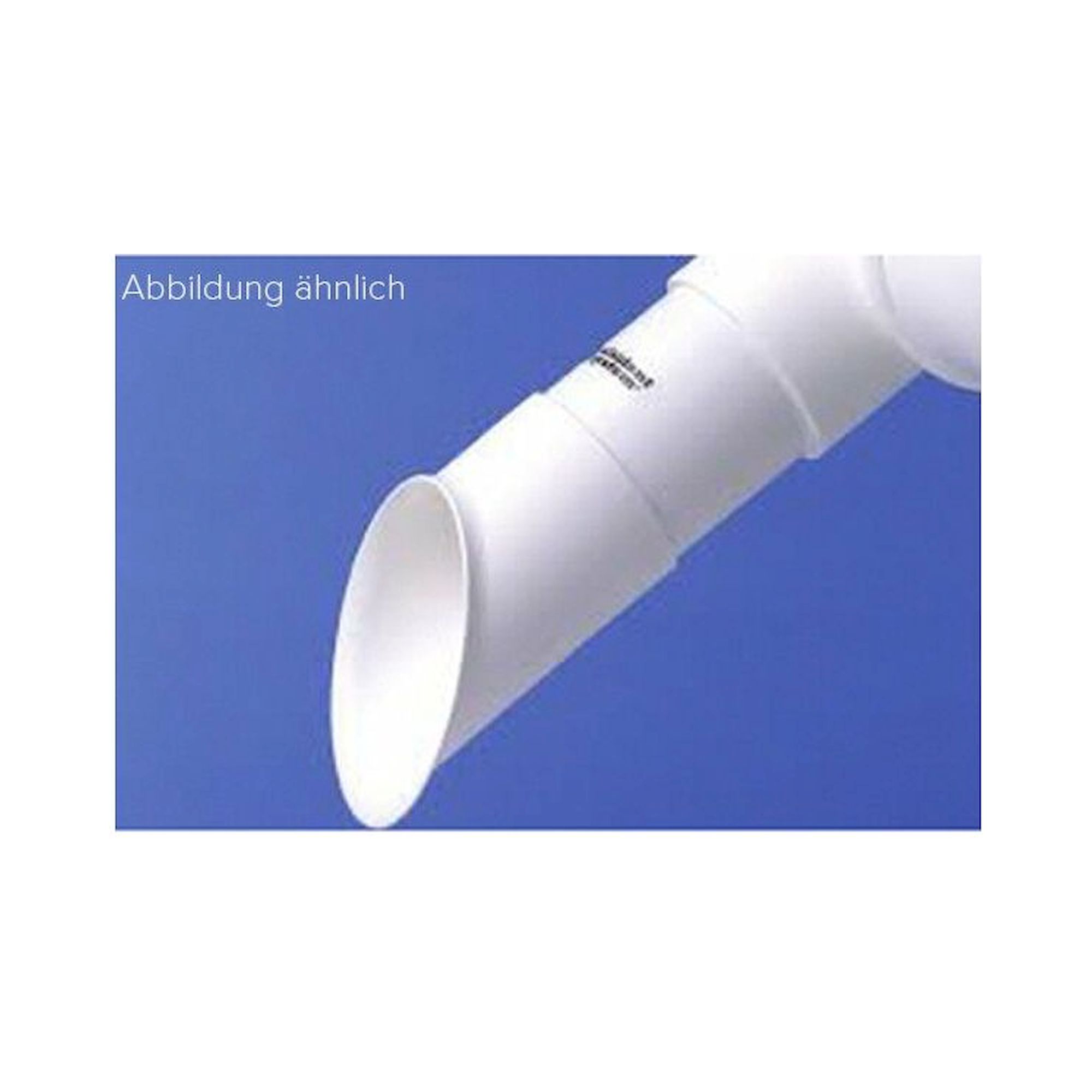 Alsident 1-7525-5. Extraction column DN75, length 250 mm, white