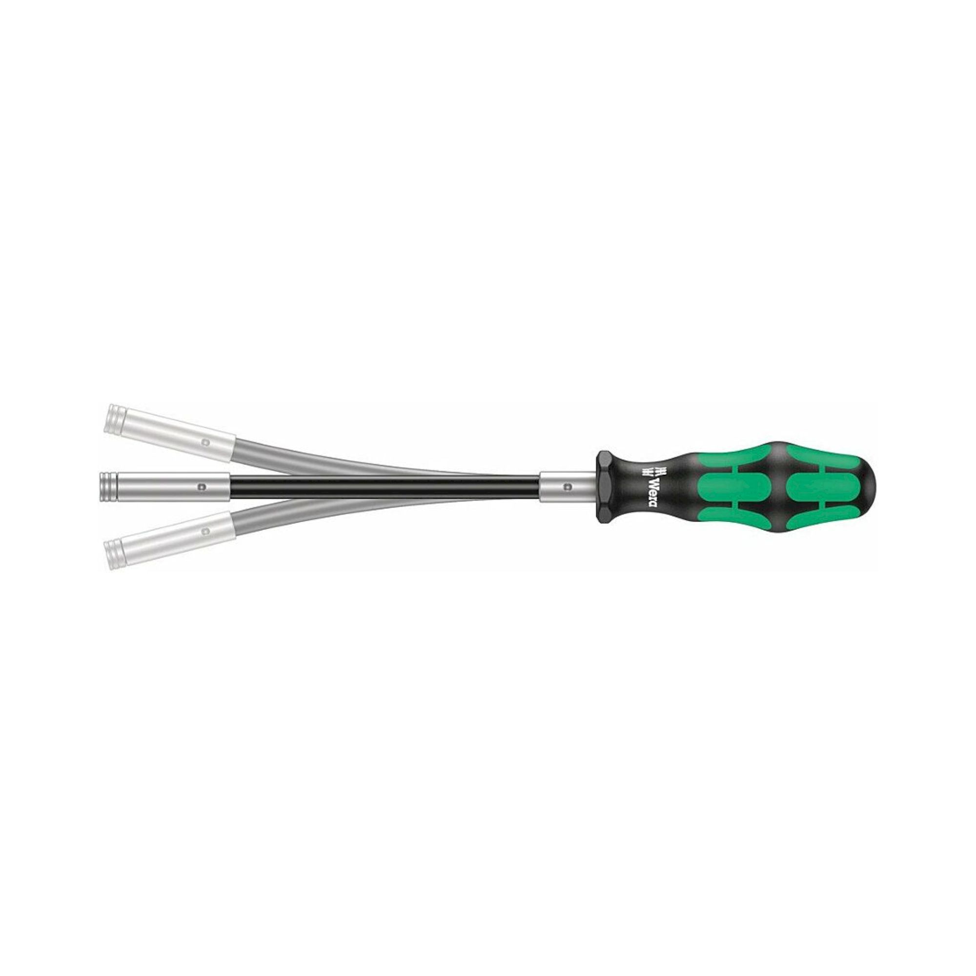 Wera 05028161001. Bits-Handhalter extra slim mit flexiblem Schaft, 1/4" x 173,5 mm