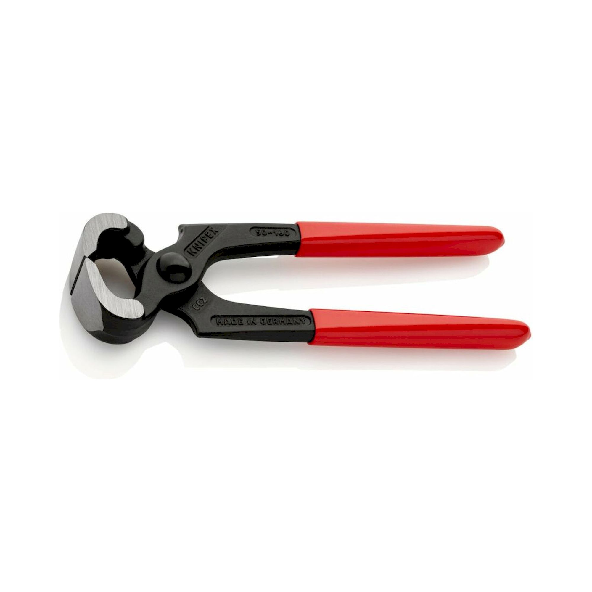 Knipex 50 01 160 SB. Kneifzange mit Kunststoff überzogen, schwarz atramentiert, 160 mm (SB-Karte/Blister)