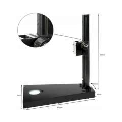 AI 100-023. Stativ für Inspektionsgerät, Vesa Standard, mit Unterbühnenbeleuchtung