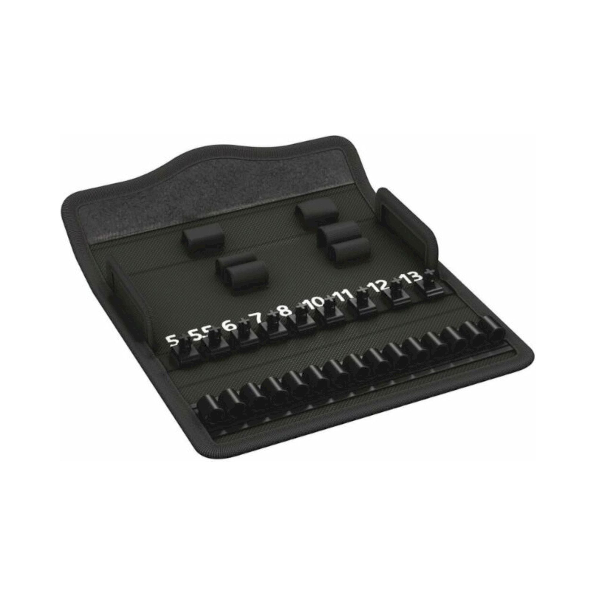 Wera 05136468001. Textile Box 8100 SA Zyklop Metal Switch, leer, 180 x 74 x 37 mm