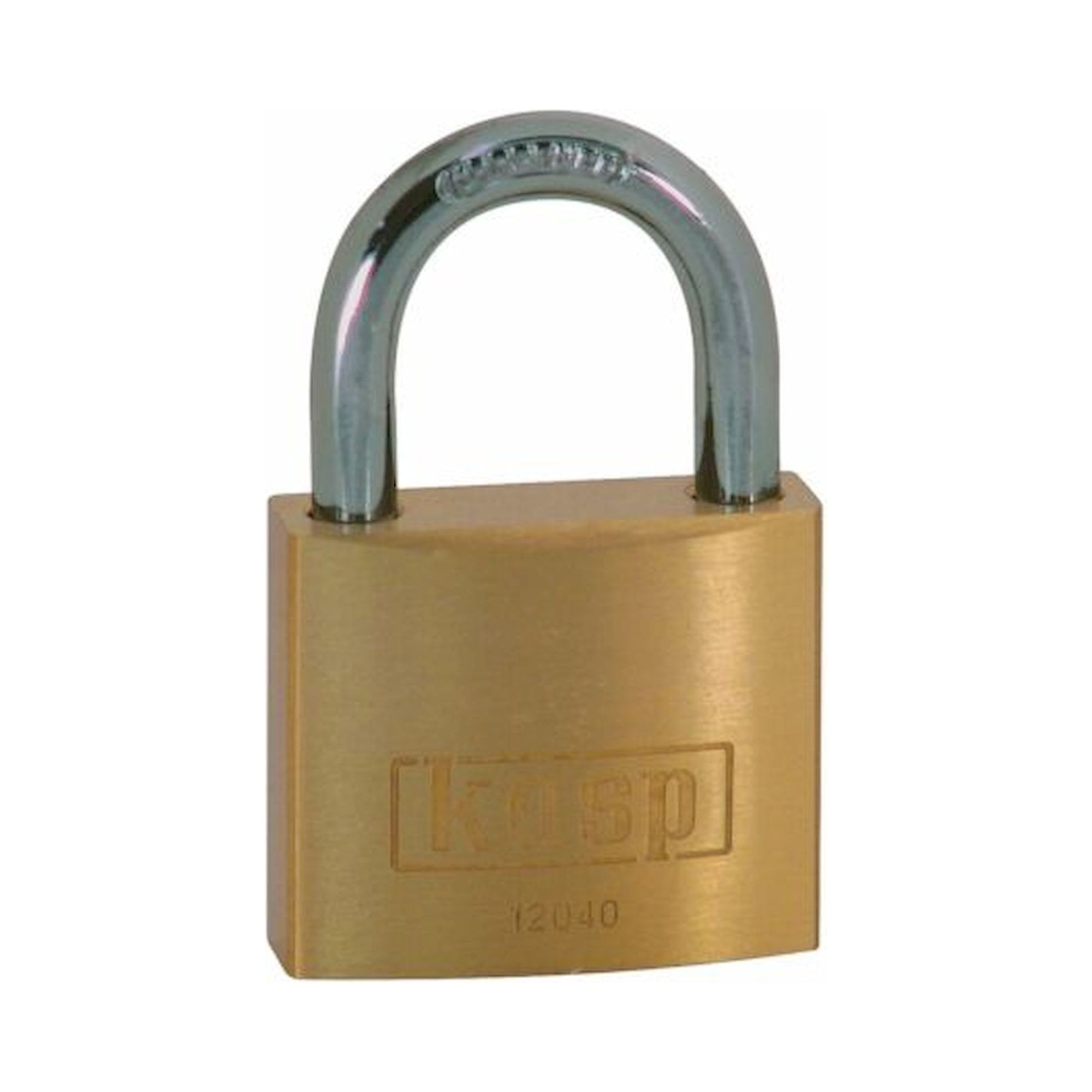 C.K K12040. Messingschloss, 40 mm