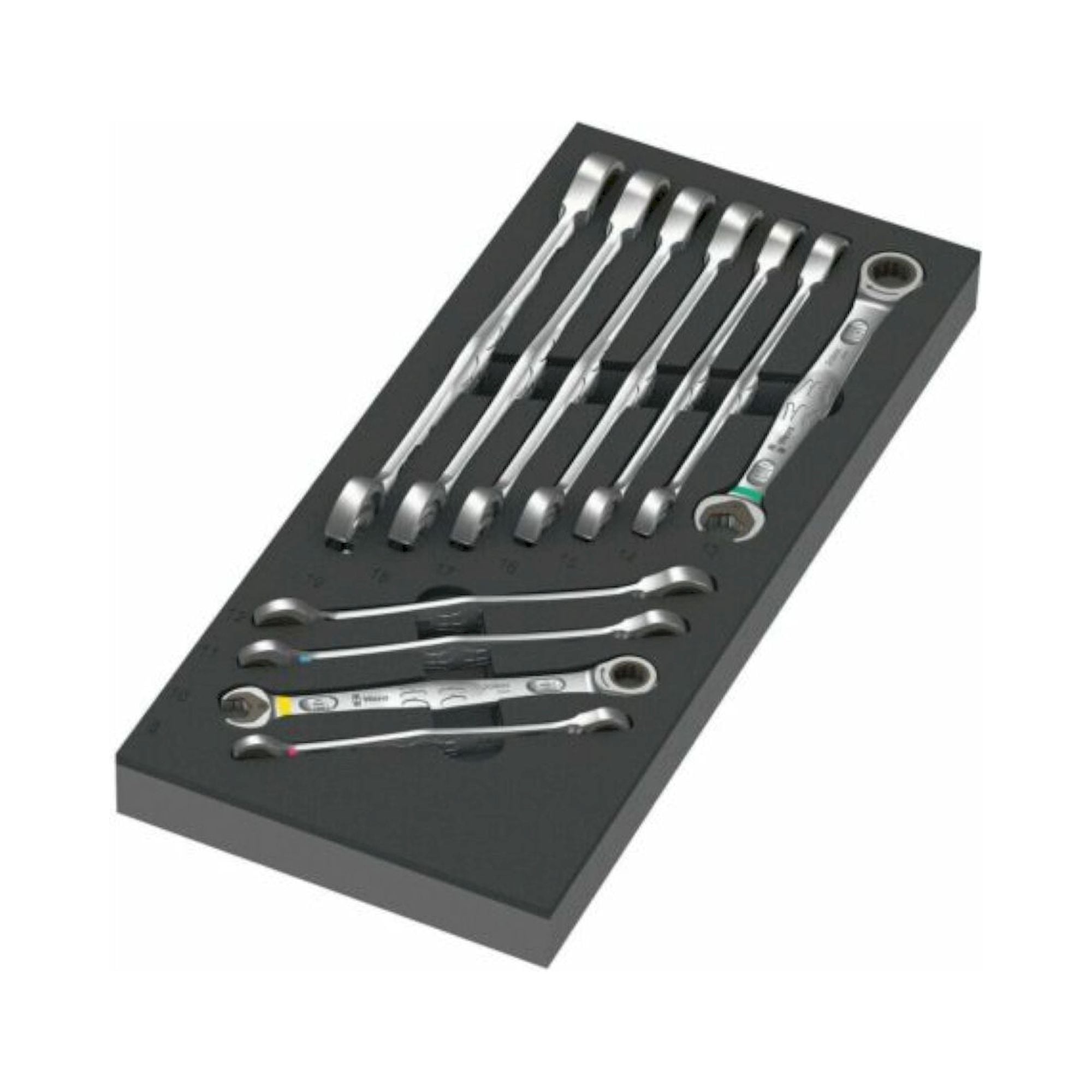 Wera 05150120001. Schaumstoffeinlage 6000 Joker Set 1, 11-teilig