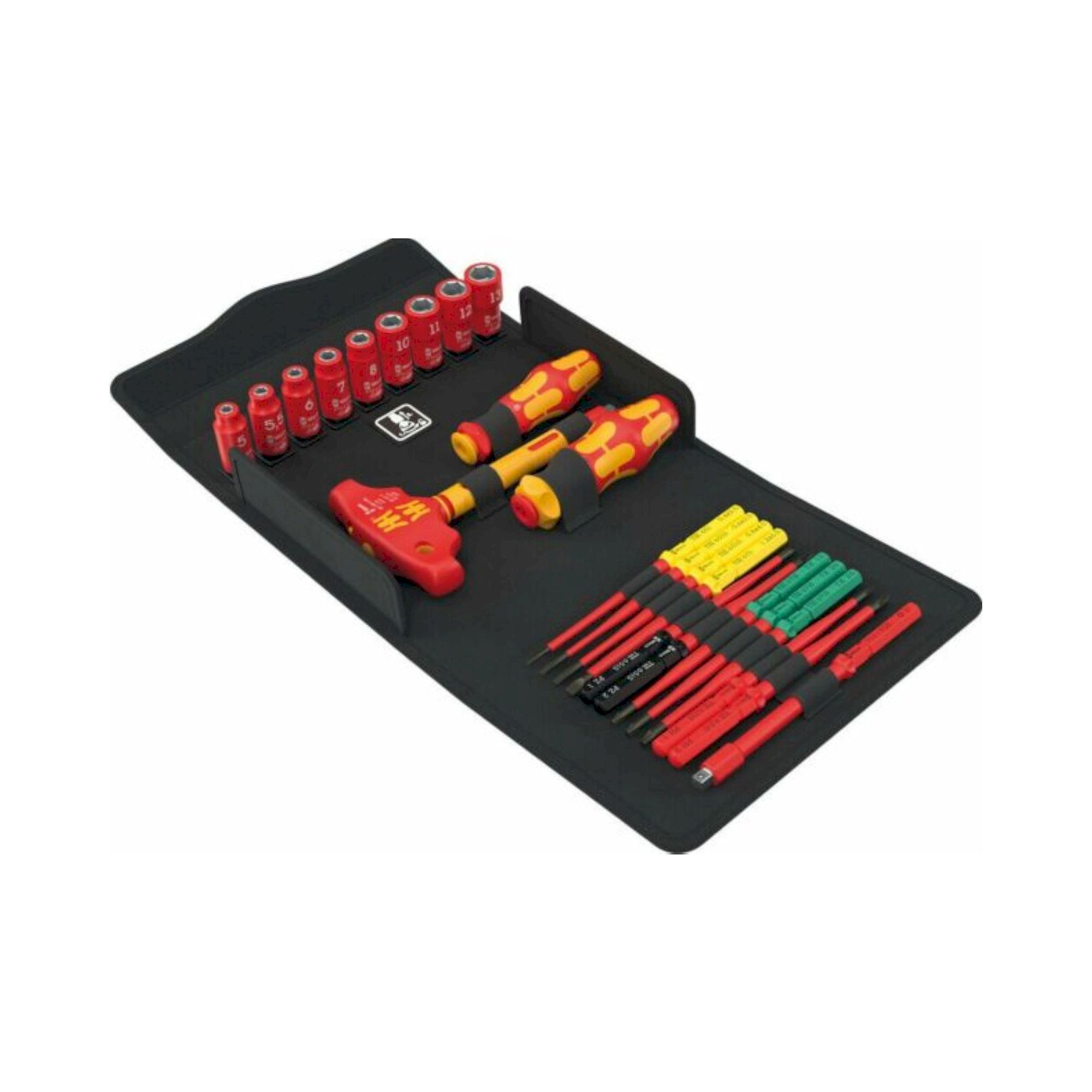 Wera 05006632001. Kraftform Kompakt VDE 24 Allrounder Set 1, 25-teilig