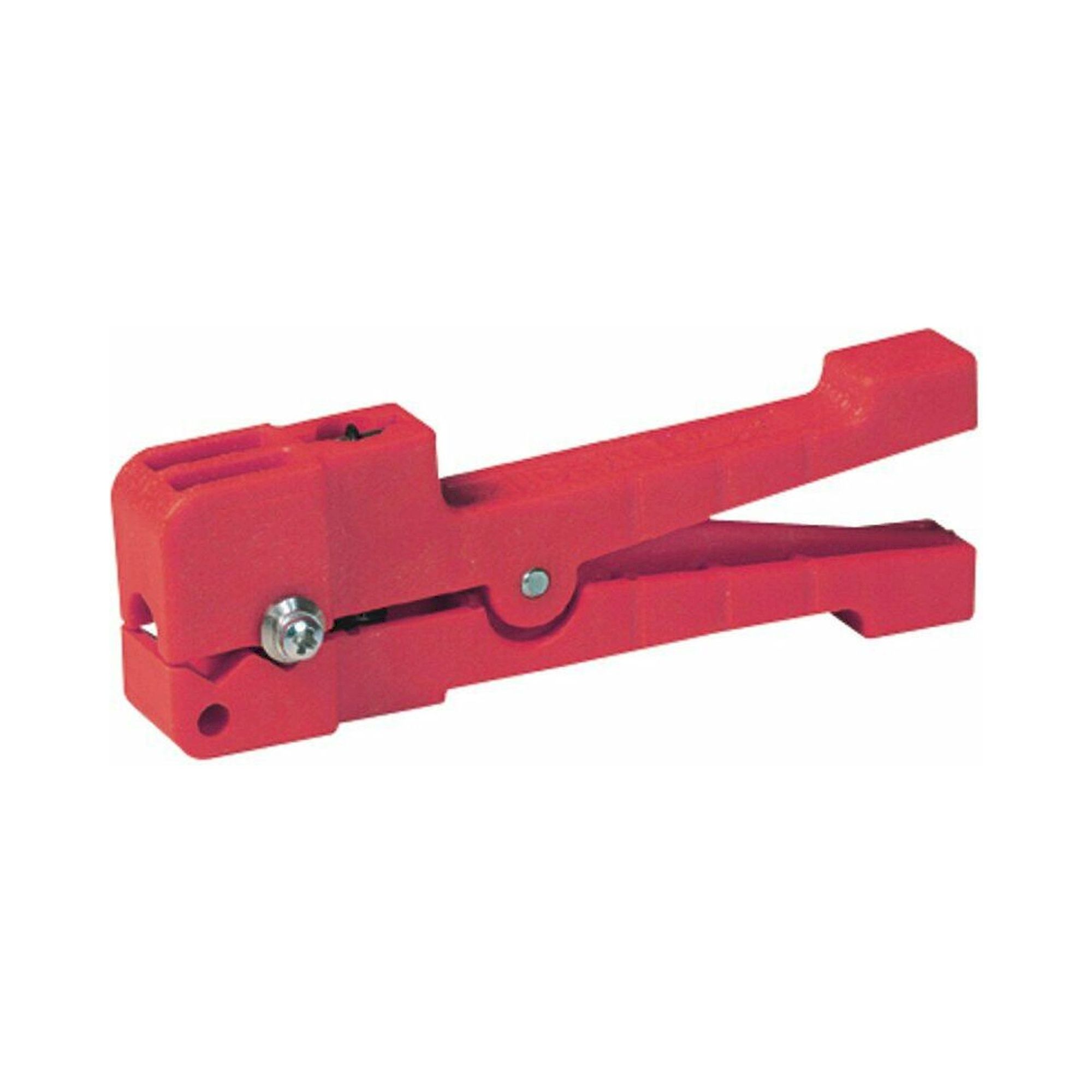 45-403. Outil à dénuder pour câble annulaire, diamètre du câble 3-5,6 mm, rouge