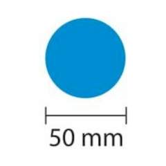 1A Tapes 5110.10.069. WT-5110 Lagerplatzkennz. blau Ronde Ø 50mm, VPE 25 Stück