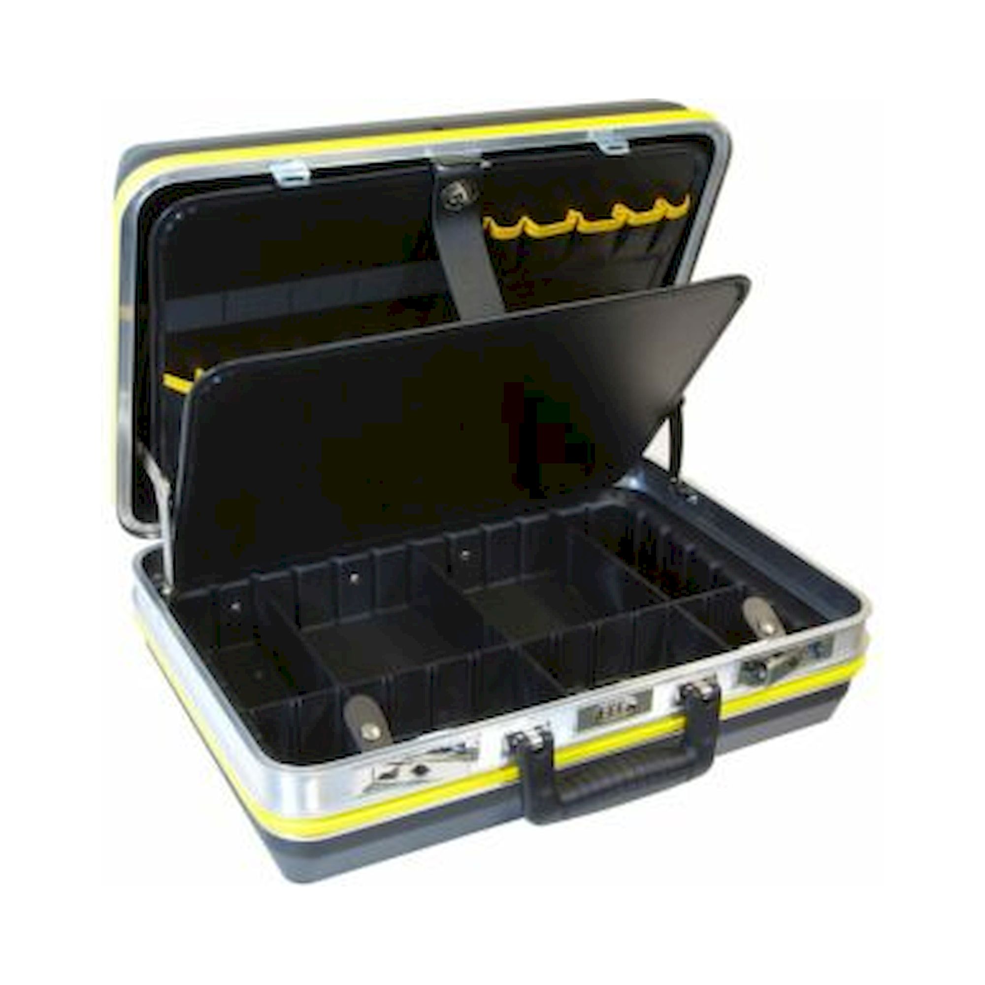 C.K T1643. Hard case made of ABS with aluminium frame, internal dimensions 460x160x310 mm