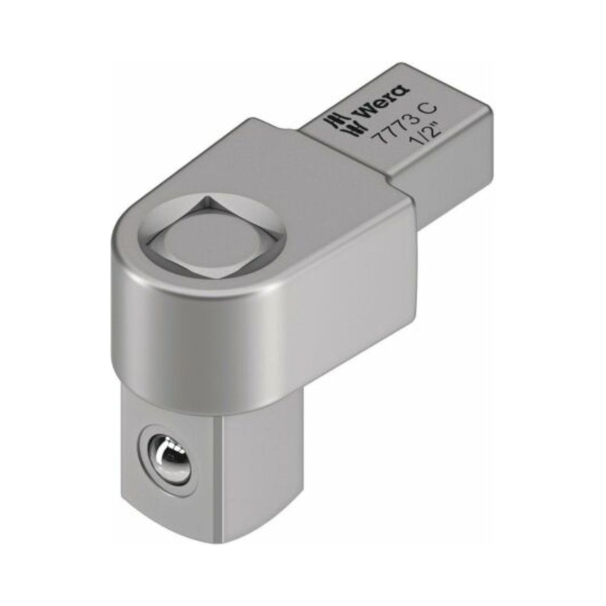 Wera 05078210001. Vierkant-Einsteckwerkzeug, 9x12 mm, 9x12 x 1/2" x 44 mm