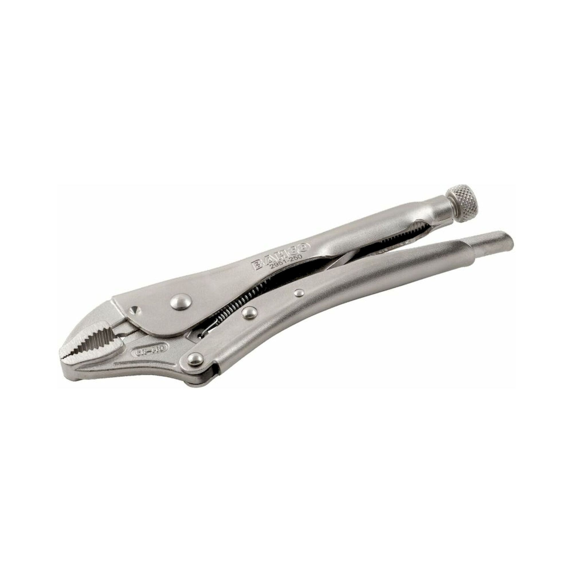Bahco 2951-180. Grip-Sperrzange mit gebogenen Backen