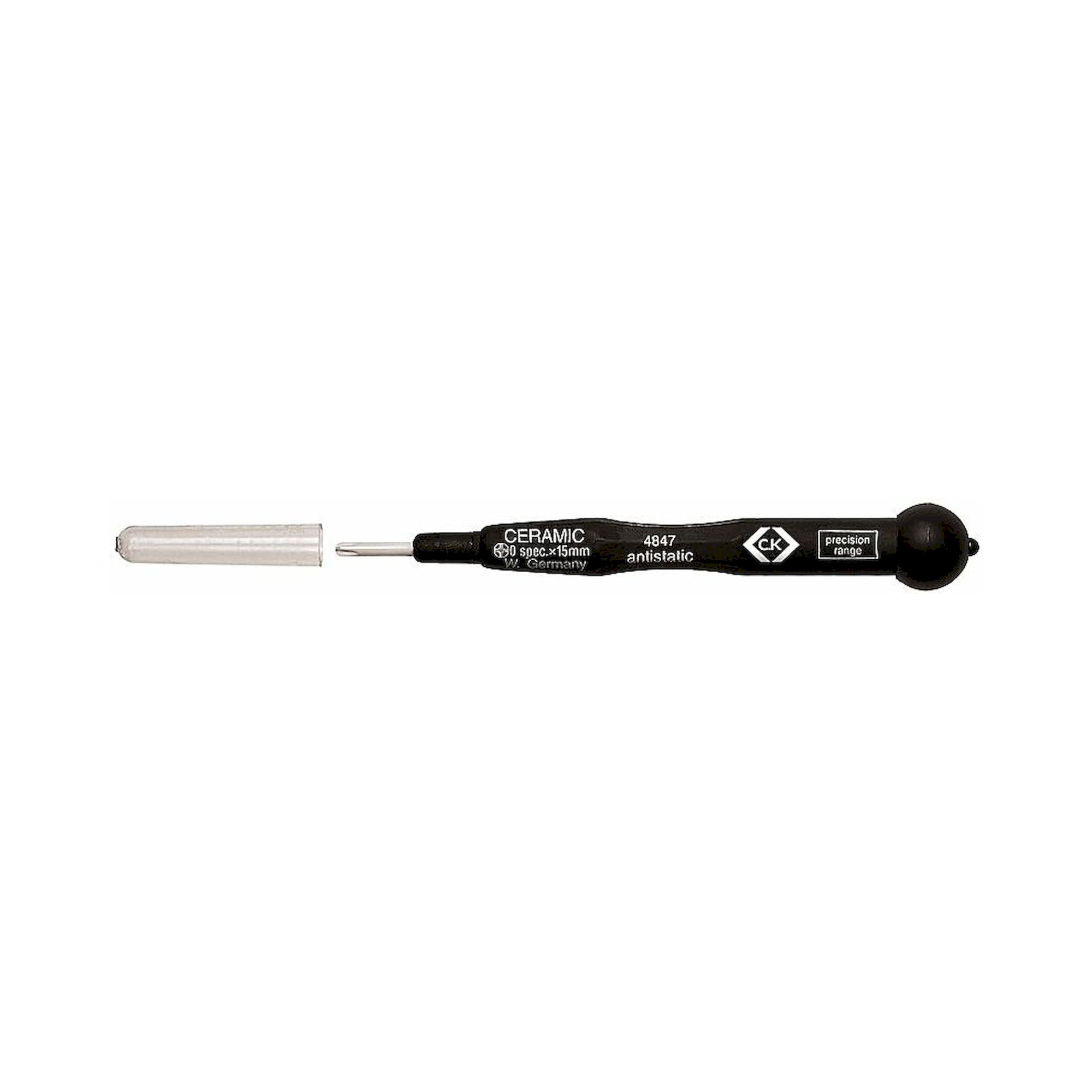 C.K T4847. Keramiktrimmer PH0 spec x 15 mm, 110 mm