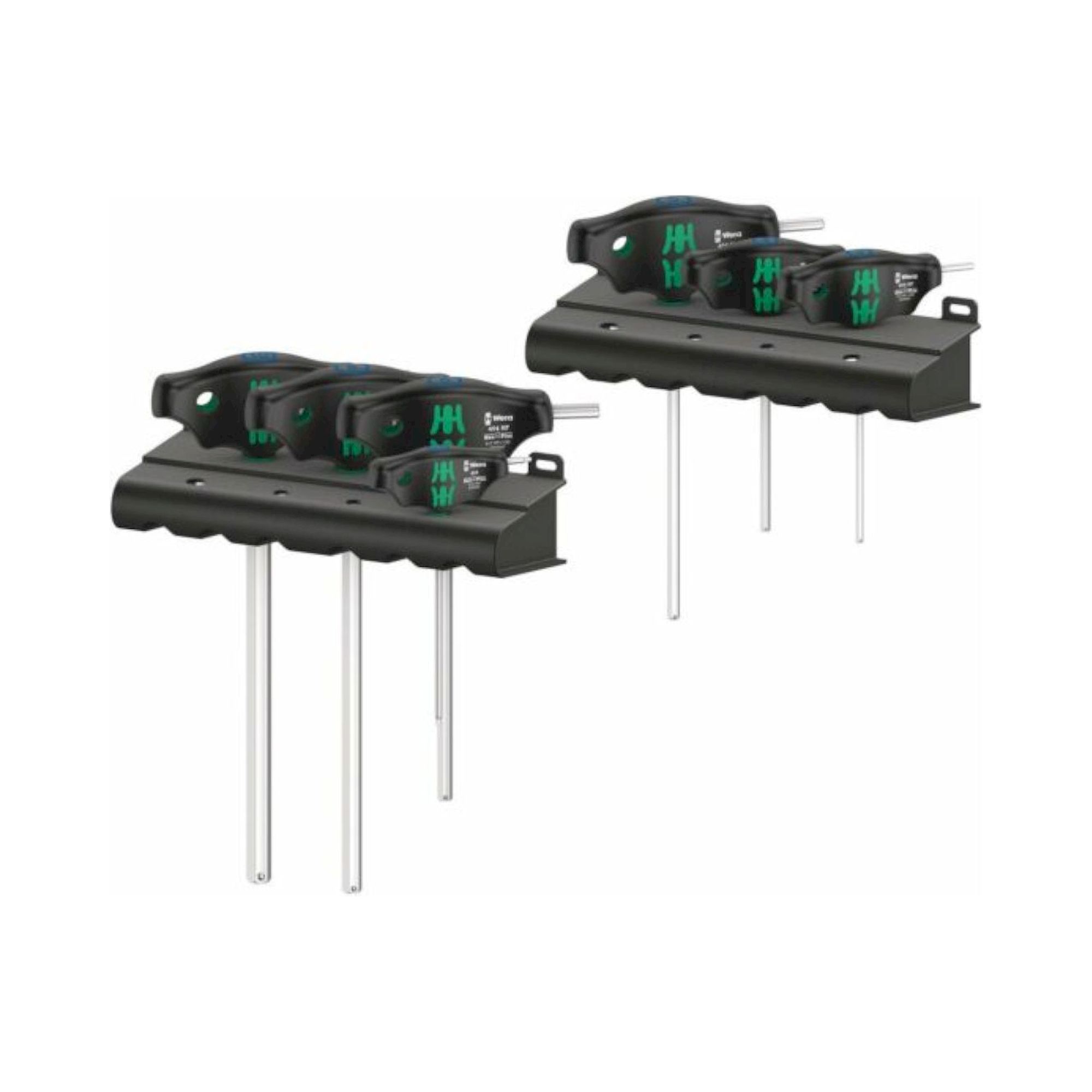 Wera 05023450001. Schraubendrehersatz Quergriff-Schraubendreher Hex-Plus mit Haltefunktion, 7-teilig