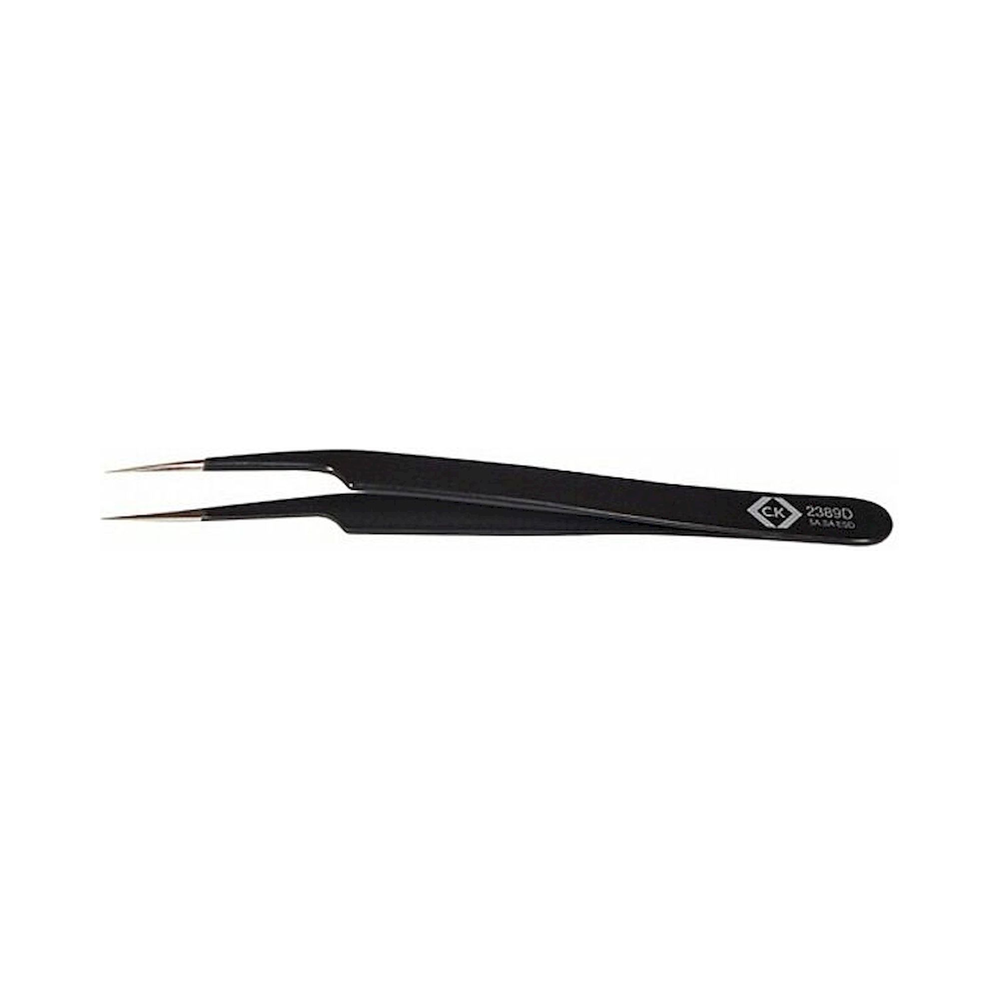 C.K T2389D. ESD precision tweezers 5A.SA ESD, 115 mm