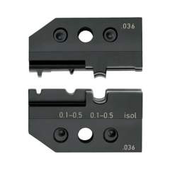 Knipex 97 49 21. Crimpeinsatz für isolierte und nicht-isolierte Verbinder, 0,1 - 0,5 mm² (AWG 20 - 10)
