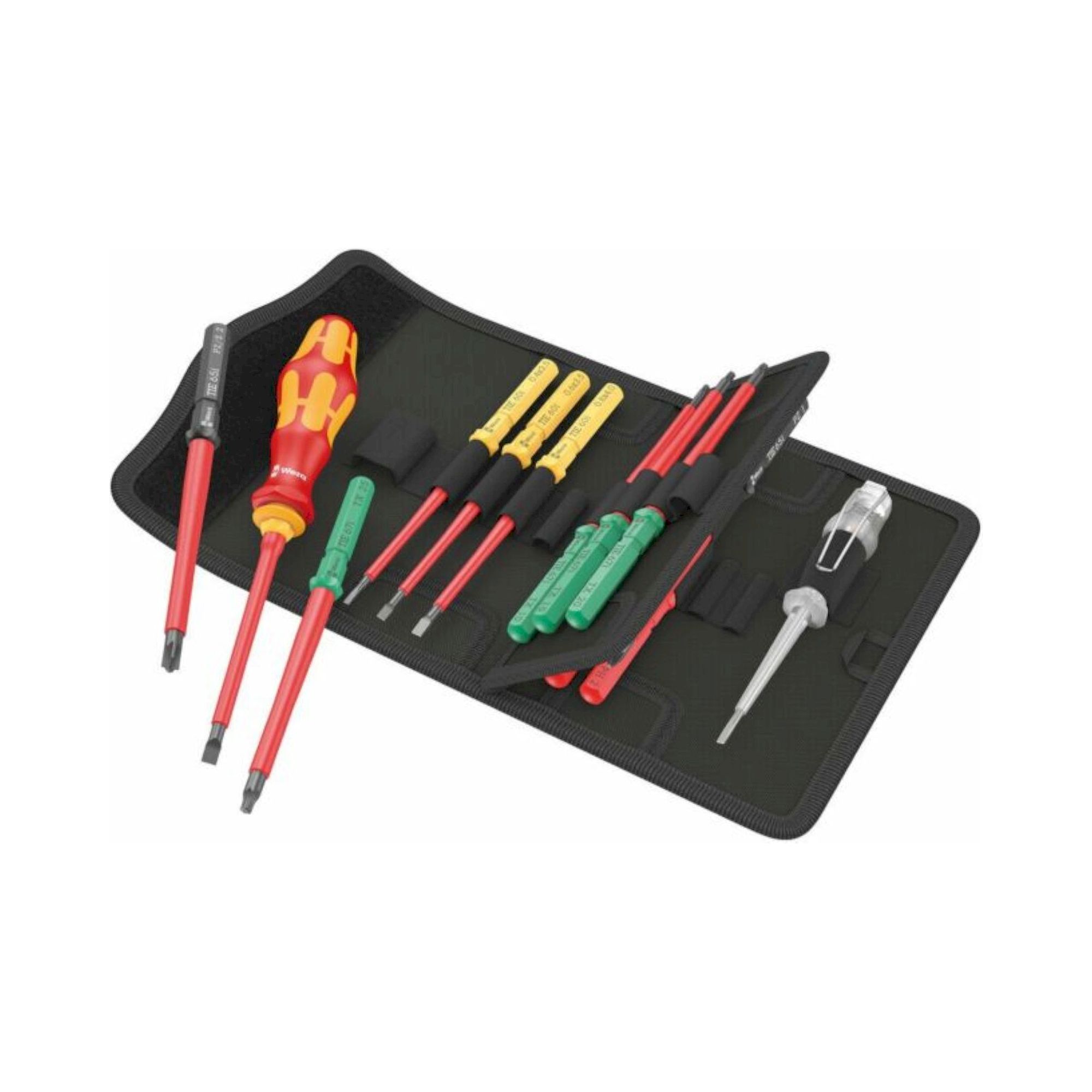 Wera 05006607001. Kraftform Kompakt VDE 16 Universal 1 Tool Finder, 16-teilig