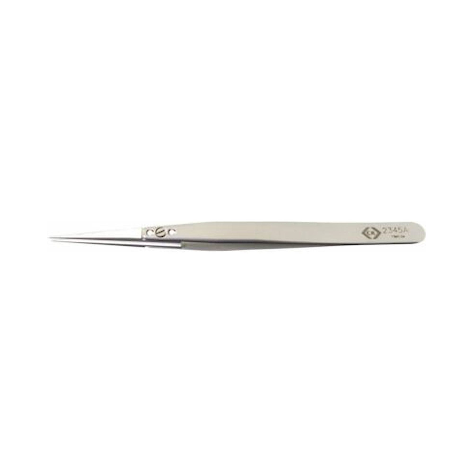 C.K T2345A. Ceramic tweezers, straight, type 73 MZ AL, 140 mm