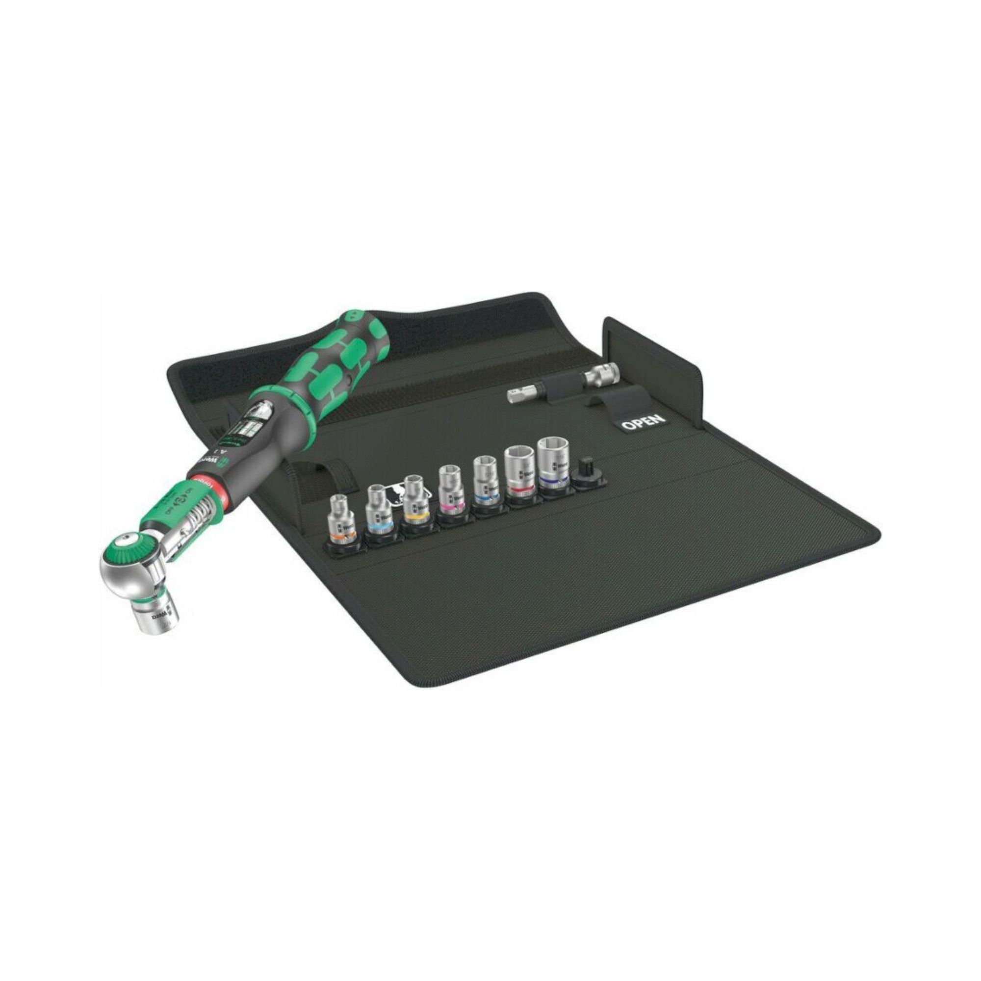 Wera 05075831001. Drehmomentschlüssel-Satz, 1/4" Vierkant, 2-12 Nm, 10-teilig