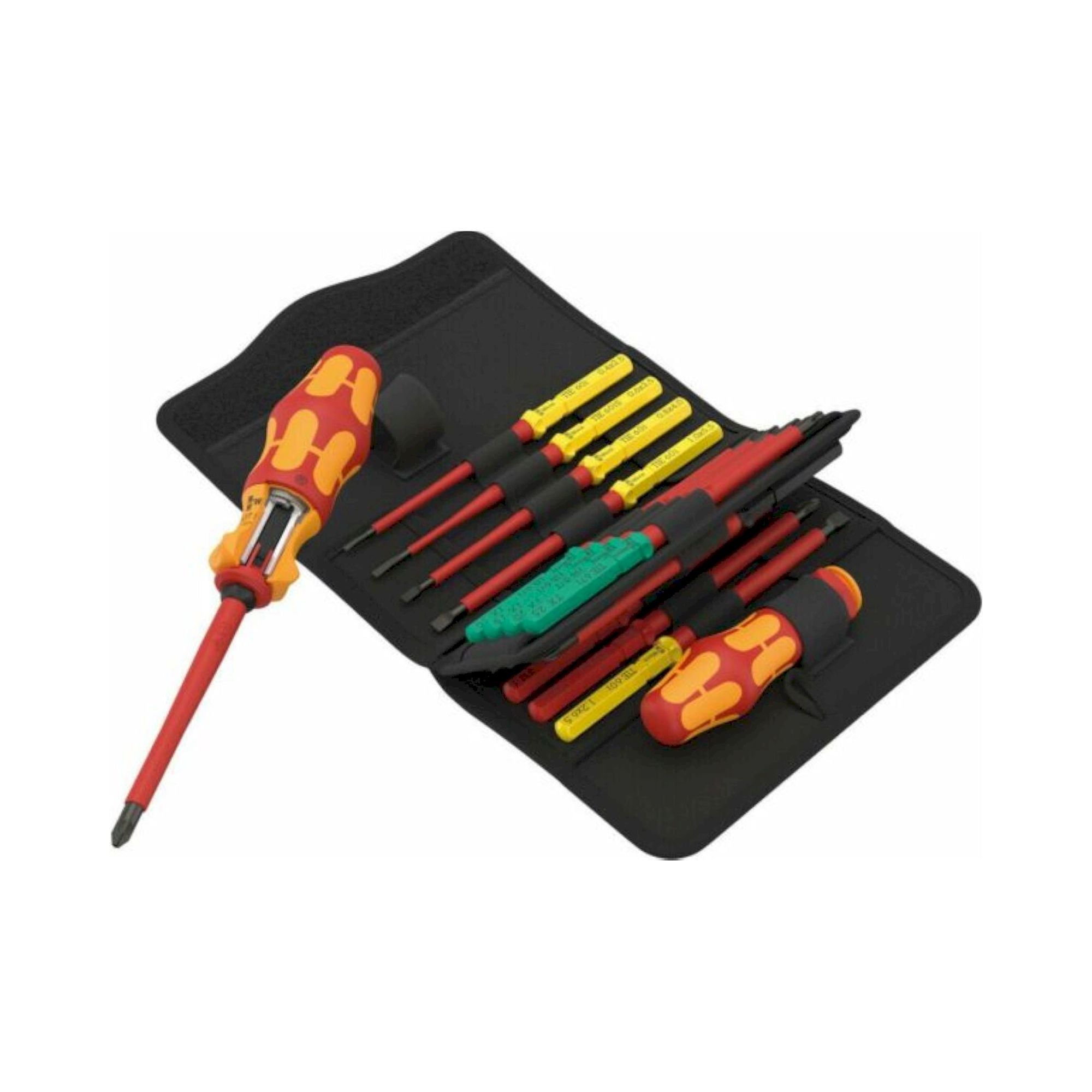 Wera 05006618001. Kraftform Kompakt VDE 17 RA 1, 17-teilig