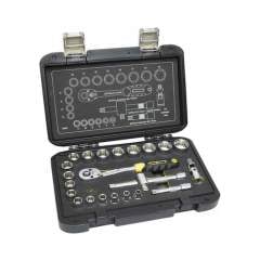 C.K T4661. Socket wrench set, 3/8", 23 pieces