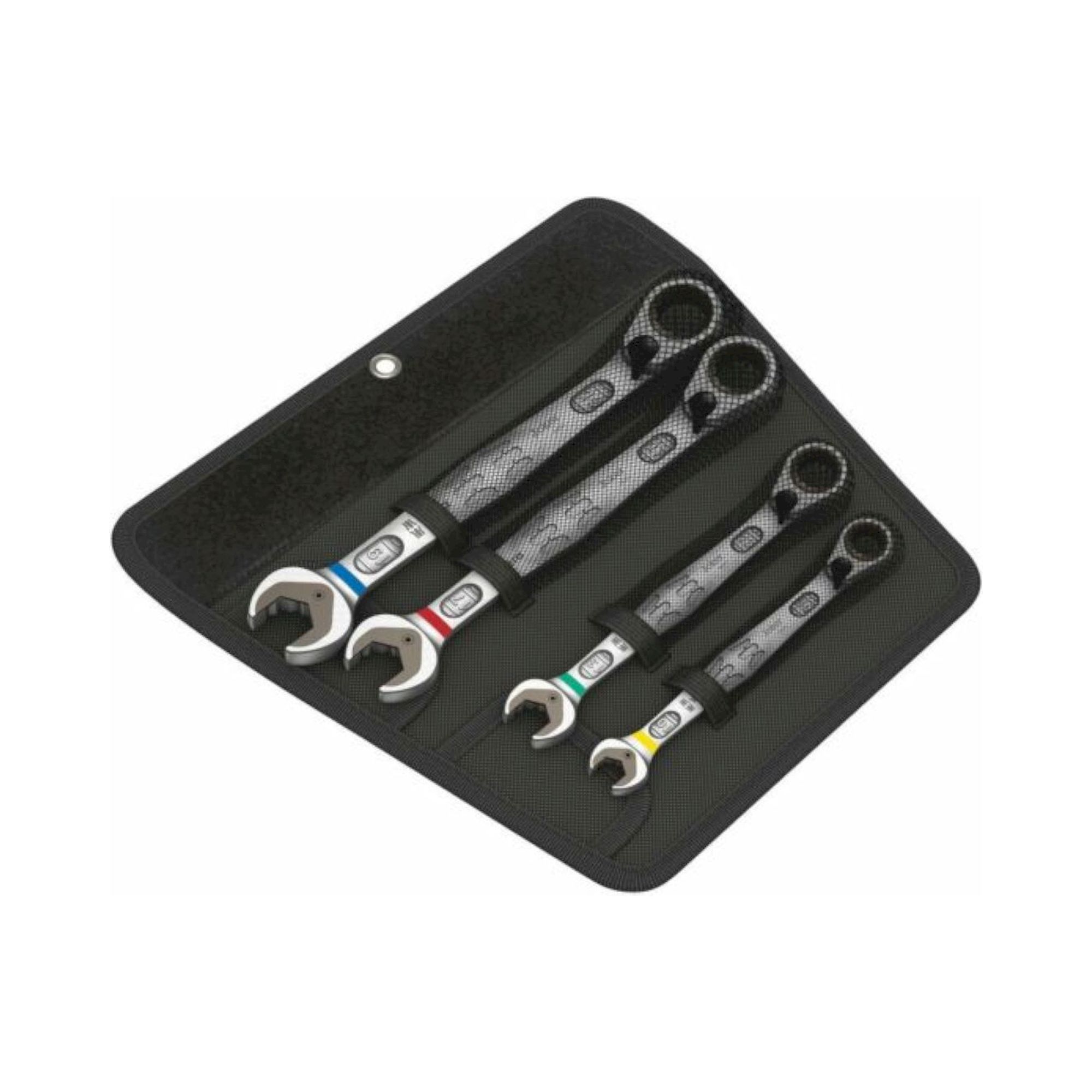 Wera 05020090001. Maul-Ringratschenschlüssel-Satz, 4-teilig