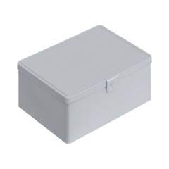 Wez 1003281. Scharnierdose FTB, grau, 180 x 140 x 80 mm