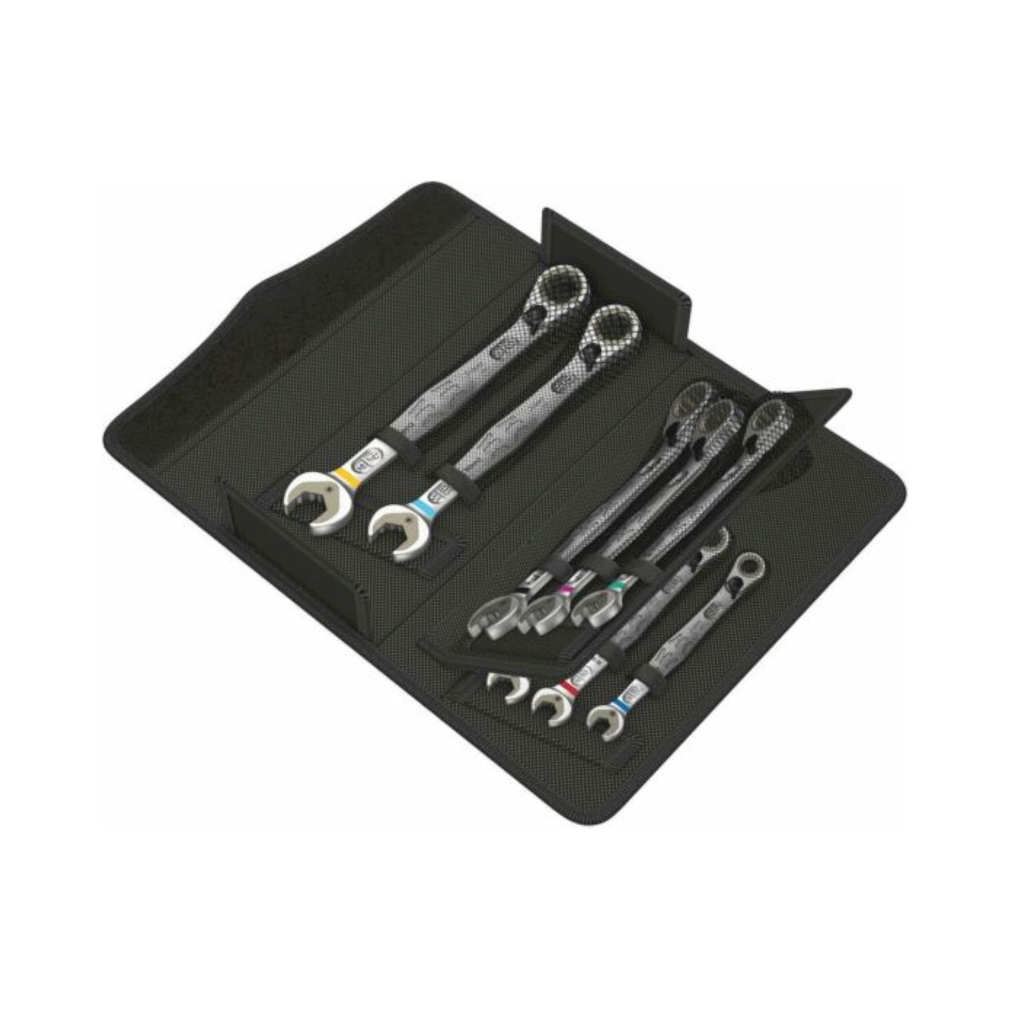 Wera 05020093001. Maul-Ringratschenschlüssel-Satz, zöllig, 8-teilig