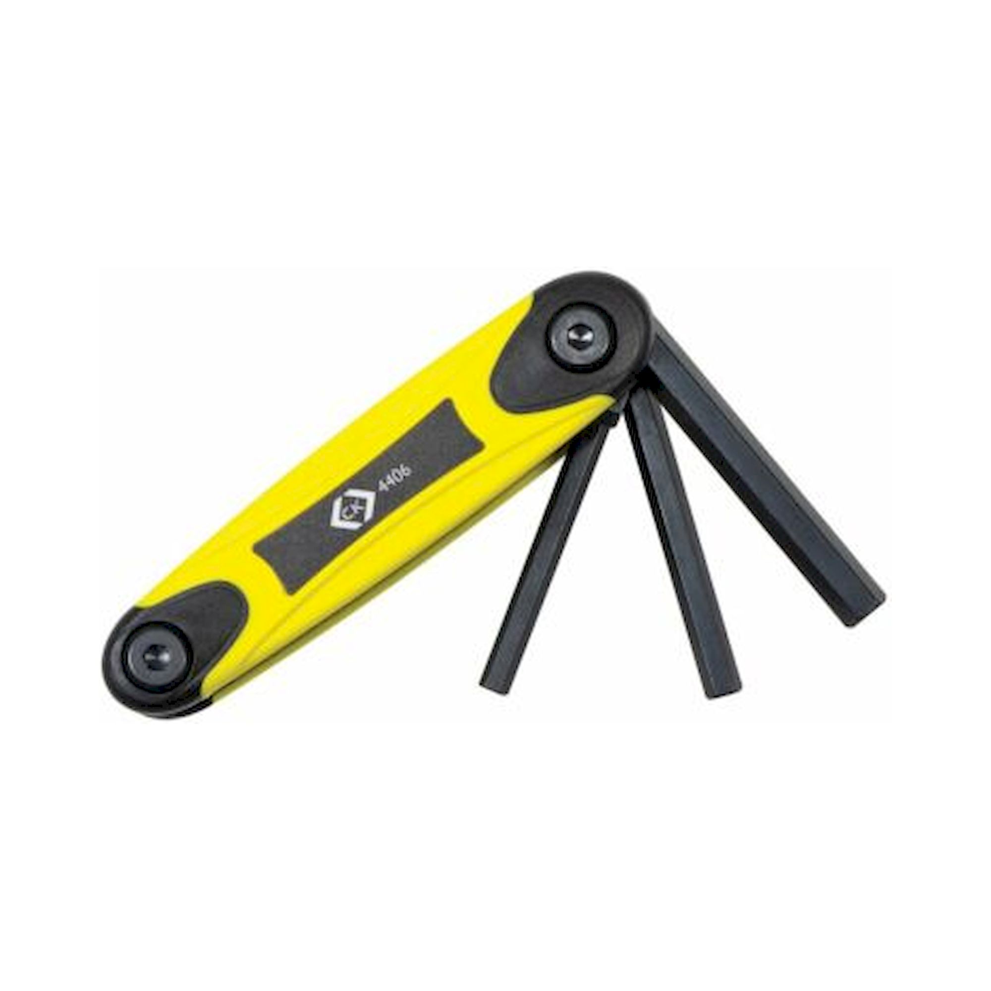 C.K T4406. L-key set in hinged bracket, 1.5 - 8 mm, 8 pieces