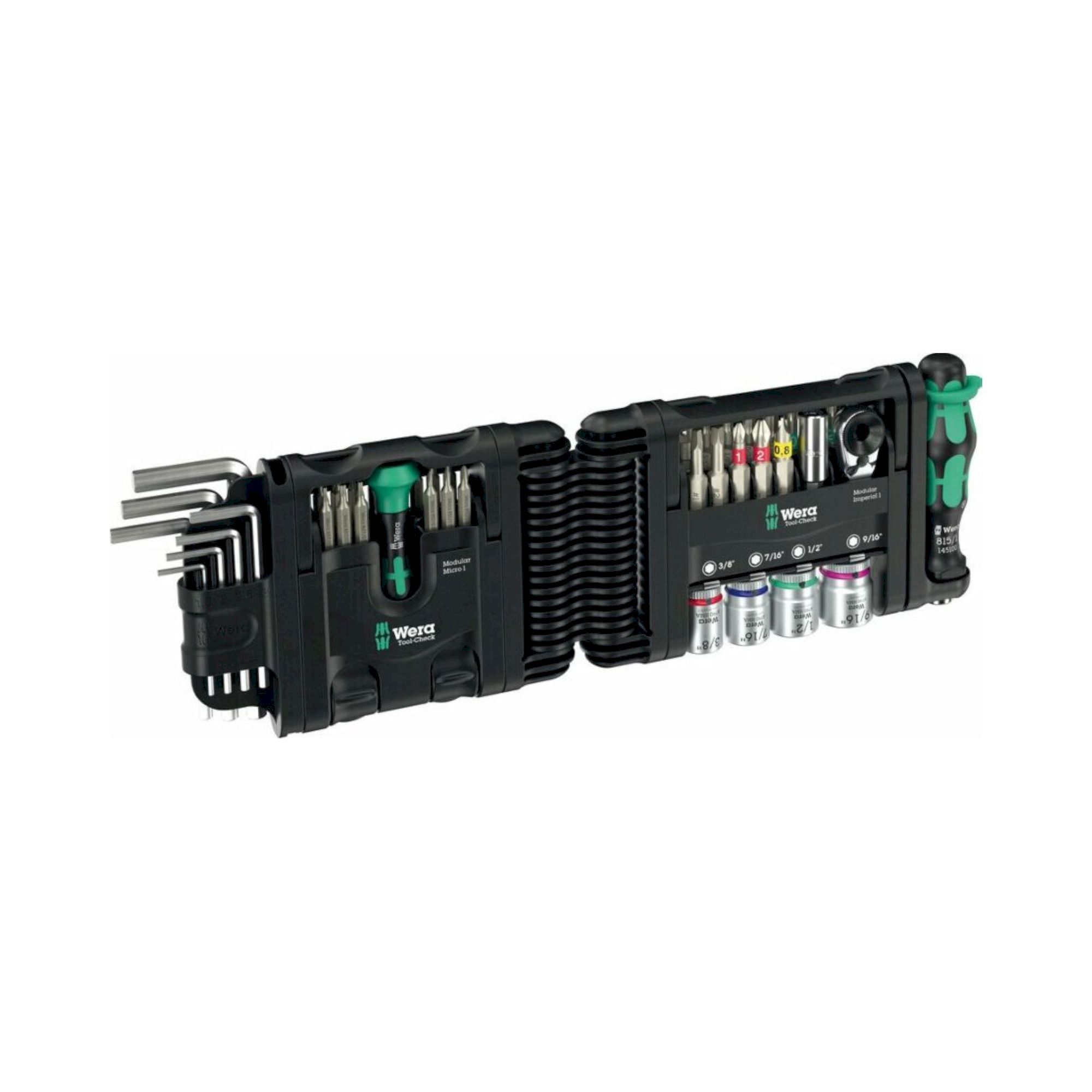 Wera 05049025001. Tool-Check Modular Set Imperial 1, 50-teilig