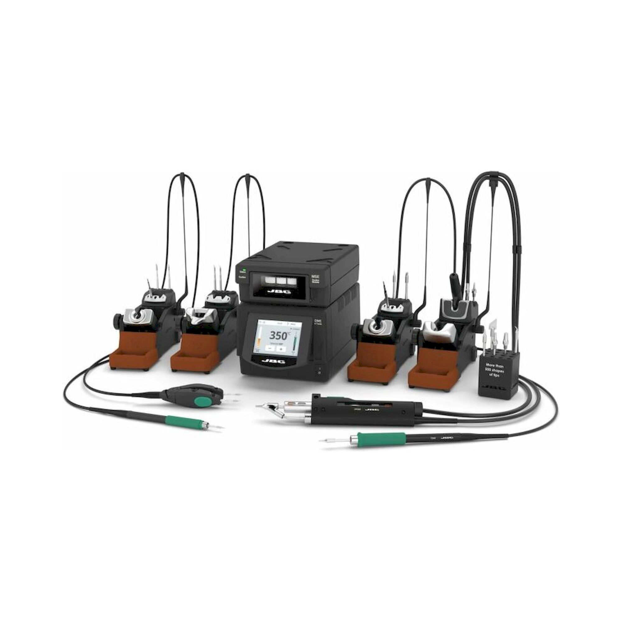  JBC DMPSE-2QC. ESD-Vierkanal Complete Rework Lötstation DMPSE, 230V