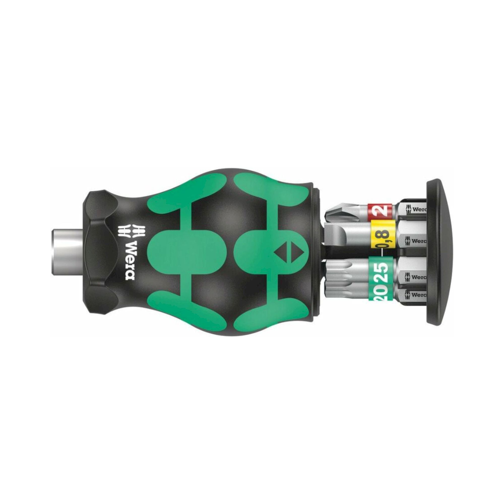 Wera 05008873001. Kraftform Kompakt Stubby Magazin 1, 6-teilig