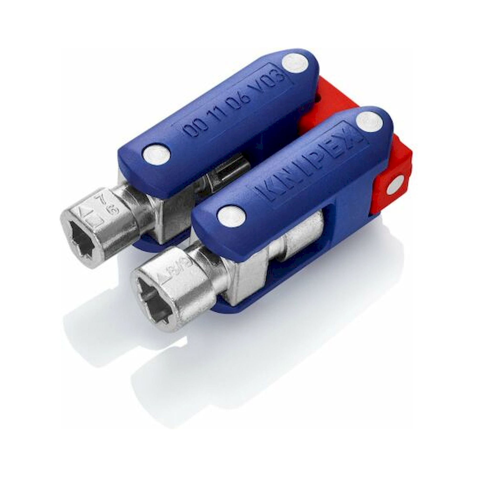 Knipex 00 11 06 V03. Control cabinet key "DoubleJoint", 62 mm