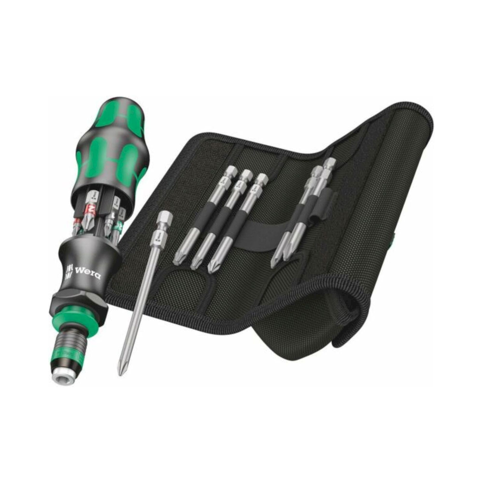 Wera 05051017001. Kraftform Kompakt 20 Tool Finder 2 mit Tasche, 13-teilig